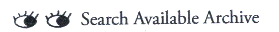 Search Available Archive